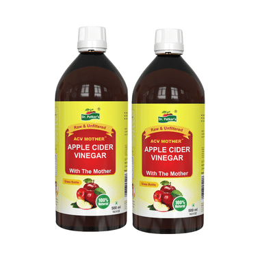 Dr. Patkar's Apple Cider Vinegar with the Mother (500ml Each)