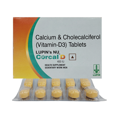 NU Corcal D 400IU Tablet