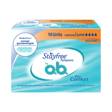 Stayfree Tampons By O.B Super
