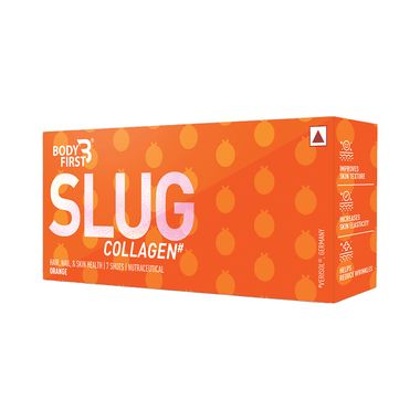 Body First Collagen Slug (20ml Each) Orange