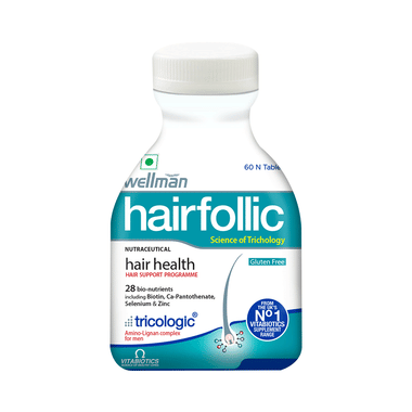 Wellman Hairfollic Tablet Gluten Free