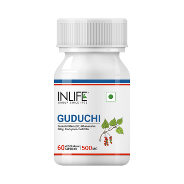 Inlife Guduchi 500mg Vegetarian Capsule