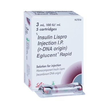 Eglucent Rapid (3ml Each) Solution for Injection