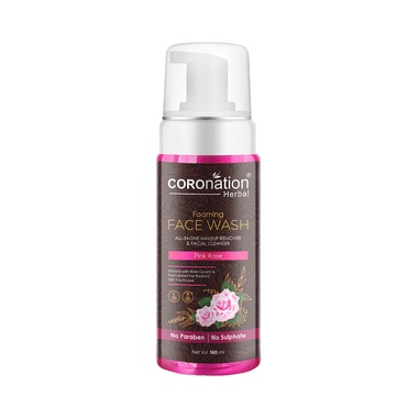 Coronation Herbal Pink Rose Foaming Face Wash (160ml Each)