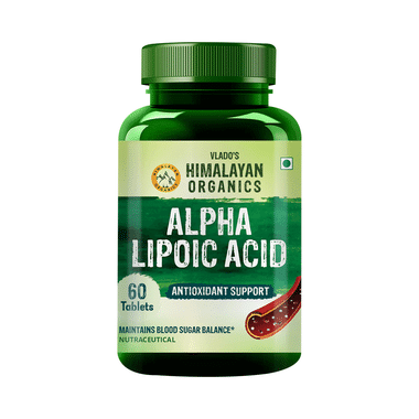 Vlado's Himalayan Organics Alpha Lipoic Acid 300mg Tablet