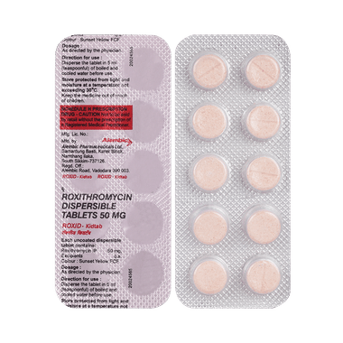 Roxid Kid 50mg Tablet