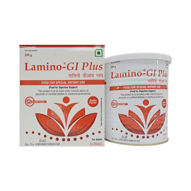 Lamino-GI Plus For Digestive Support | No Added Sugar | Flavour Vanilla Sugar Free Powder