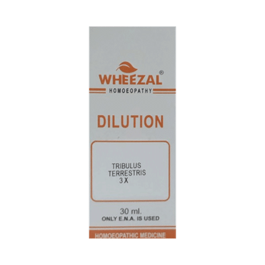 Wheezal Tribulus Terrestris Dilution 3X