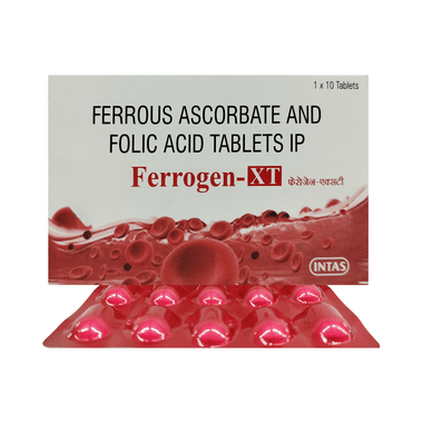 Ferrogen-XT Tablet For Folic acid Deficiency