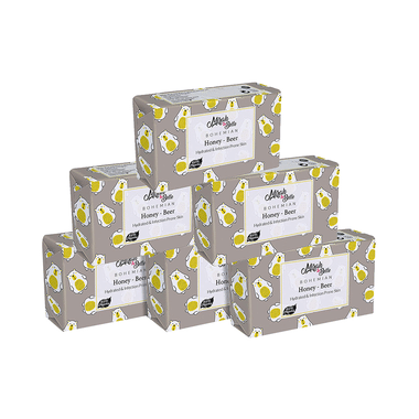 Mirah Belle Honey-Beer Bohemian Soap (125gm Each)