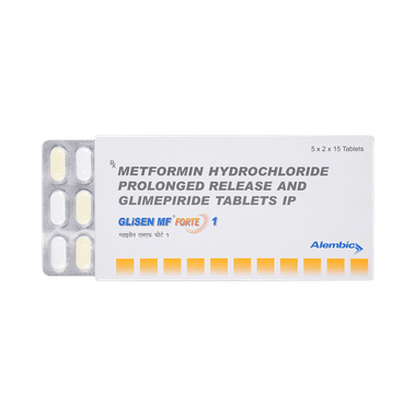 Glisen MF Forte 1 Tablet