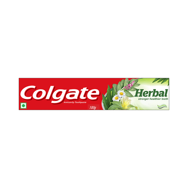 Colgate Herbal Anticavity Toothpaste | Goodness Of Natural Ingredients For Healthy Teeth Toothpaste