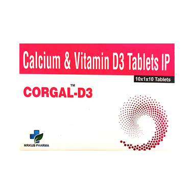 Corgal-D3 Tablet