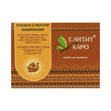 Earthy Sapo Shikakai & Multani Shampoo Bar