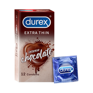 Durex Extra Thin Condom Chocolate