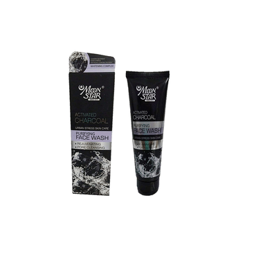 Moon Star Face Wash Activated Charcoal