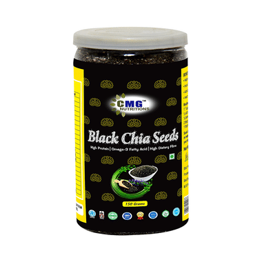 CMG Nutritions Black Chia Seeds