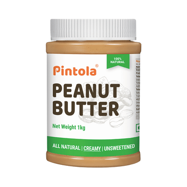 Pintola All Natural Peanut Butter (Unsweetened) Creamy Unsweetened