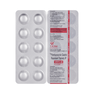 Vrpz 40mg Tablet