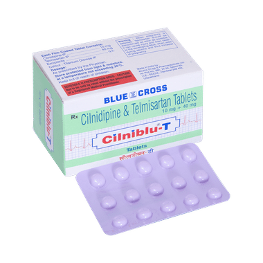 Cilniblu T 10mg/40mg Tablet