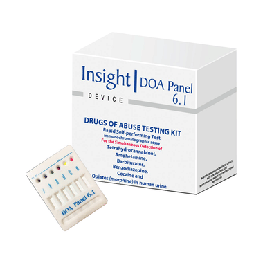 Insight DOA 6 Panel Urine Drug Test Kit