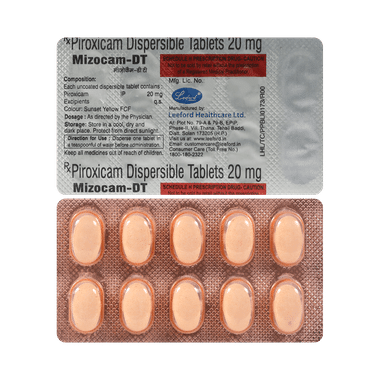 Mizocam Tablet DT