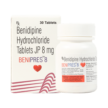 Benipres 8mg Tablet