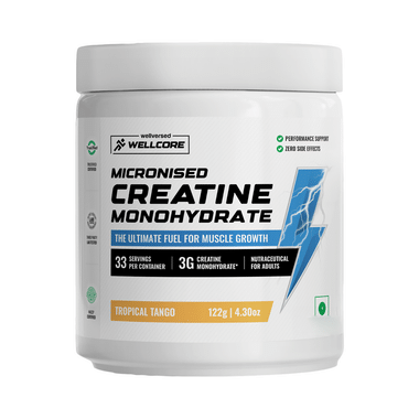 Wellcore Micronised Creatine Monohydrate Powder Tropical Tango