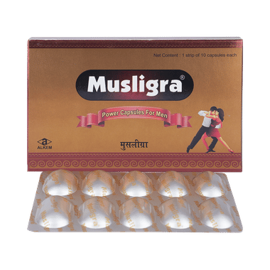 Musligra Capsule for Stamina Booster in Men