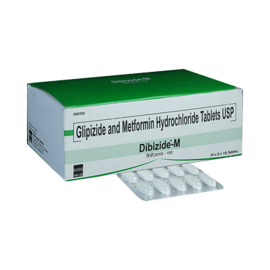 Dibizide M 5mg/500mg Tablet