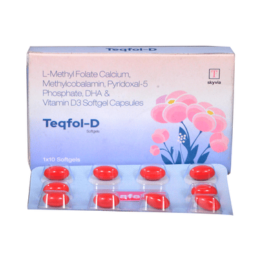 Teqfol-D Softgel Capsule