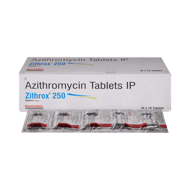 Zithrox 250 Tablet
