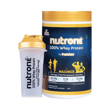 Nutrone 100% Whey Protein Powder Choffee With Shaker Free