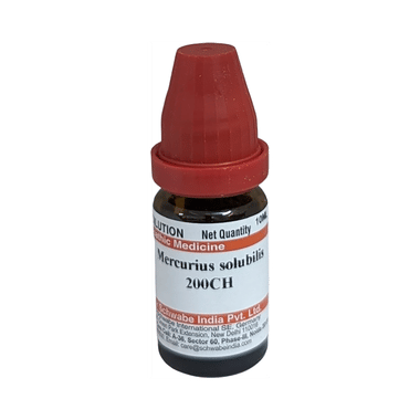 Dr Willmar Schwabe India Mercurius Solubilis Dilution 200 CH