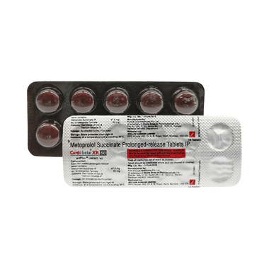 Cardibeta XR 50 Tablet