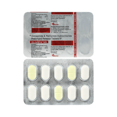 Glimifix M 2 mg/500 mg Tablet