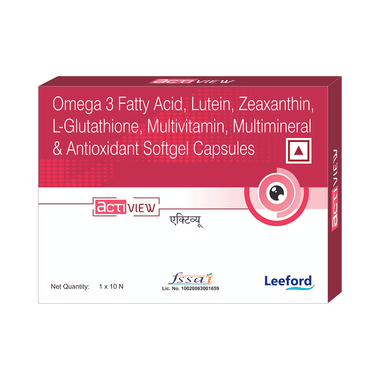 Actiview Softgel Capsule