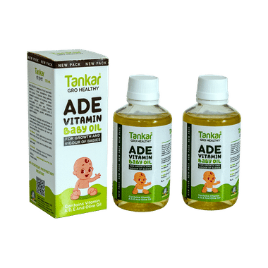 Tankar ADE Vitamin Baby Oil(170ml Each)