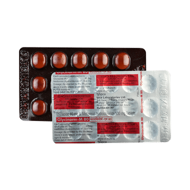 GlYcInorm-M 80 Tablet