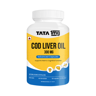 Cod liver Oil Capsule | by Tata 1mg