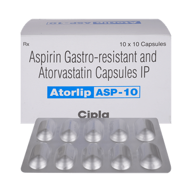 Atorlip-ASP 10 Capsule