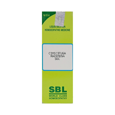SBL Cimicifuga Racemosa Dilution 30 CH