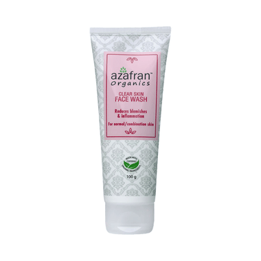 Azafran Organics Clear Skin Face Wash