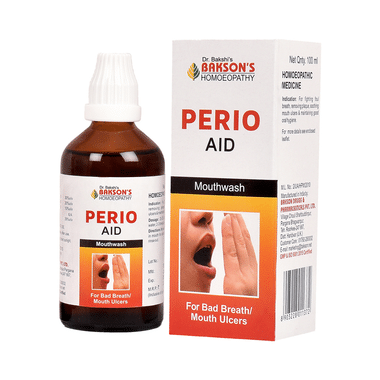 Bakson's Homeopathy Perio Aid Mouth Wash