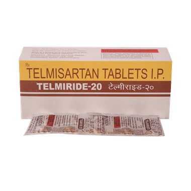 Telmiride 20mg Tablet