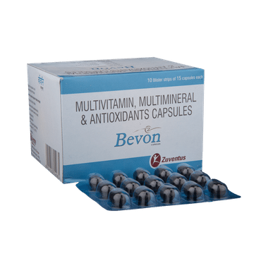 Bevon Capsule With Multivitamin, Multimineral & Antioxidants