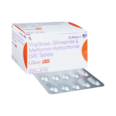 Glimy M V 1 Tablet SR