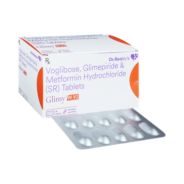 Glimy M V 1 Tablet SR