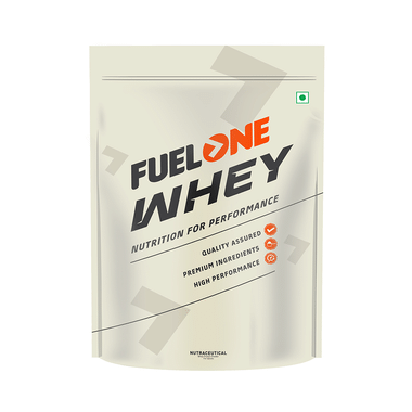 MuscleBlaze Fuel One Whey Protein, 24 G Protein, 5.29 G BCAA & 4.2 G Glutamic Acid | Mango