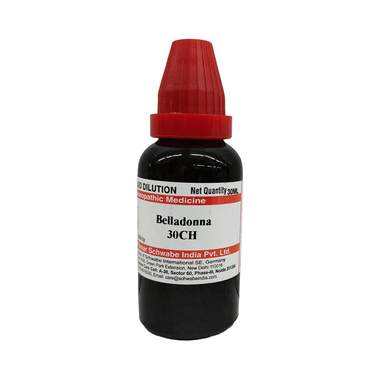 Dr Willmar Schwabe India Belladonna Dilution 30 CH